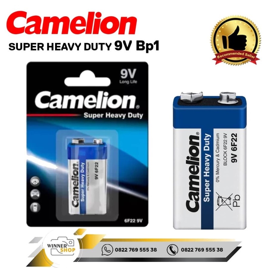 Batterie 9V Sciolte Per Strumenti 4 X Camelion Super Heavy Duty 9V ...