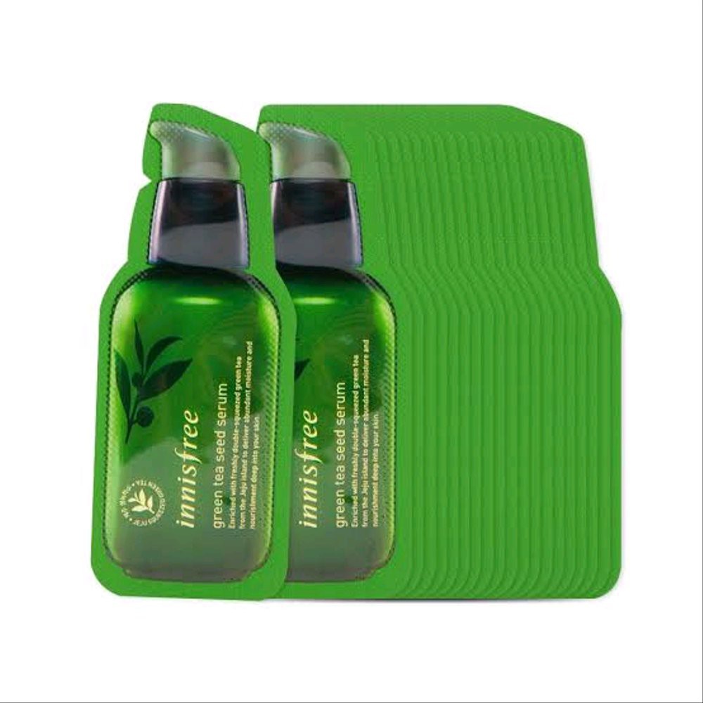 Jual SAMPLE - INNISFREE Green Tea Seed SERUM 1ea (Sample Sachet ...