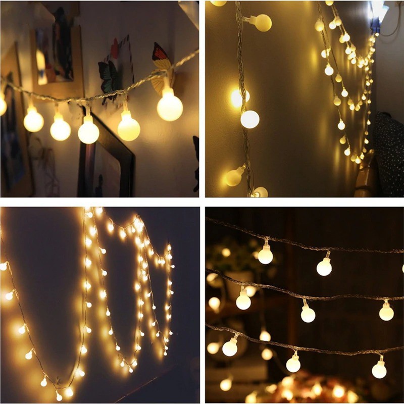 Jual M1 Lampu Hias LED String Light Lampu Tumblr 40LED 6 Meters Lampu ...