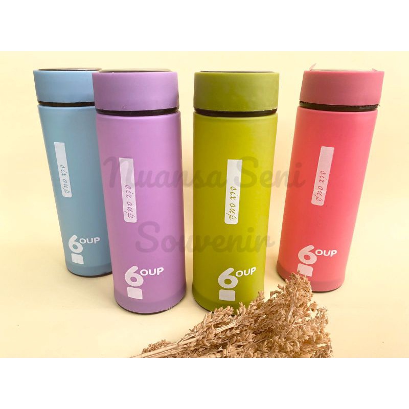 Jual Souvenir Botol Minum Six Oup Tumbler Botol Kaca Botol 6 oup logo ...