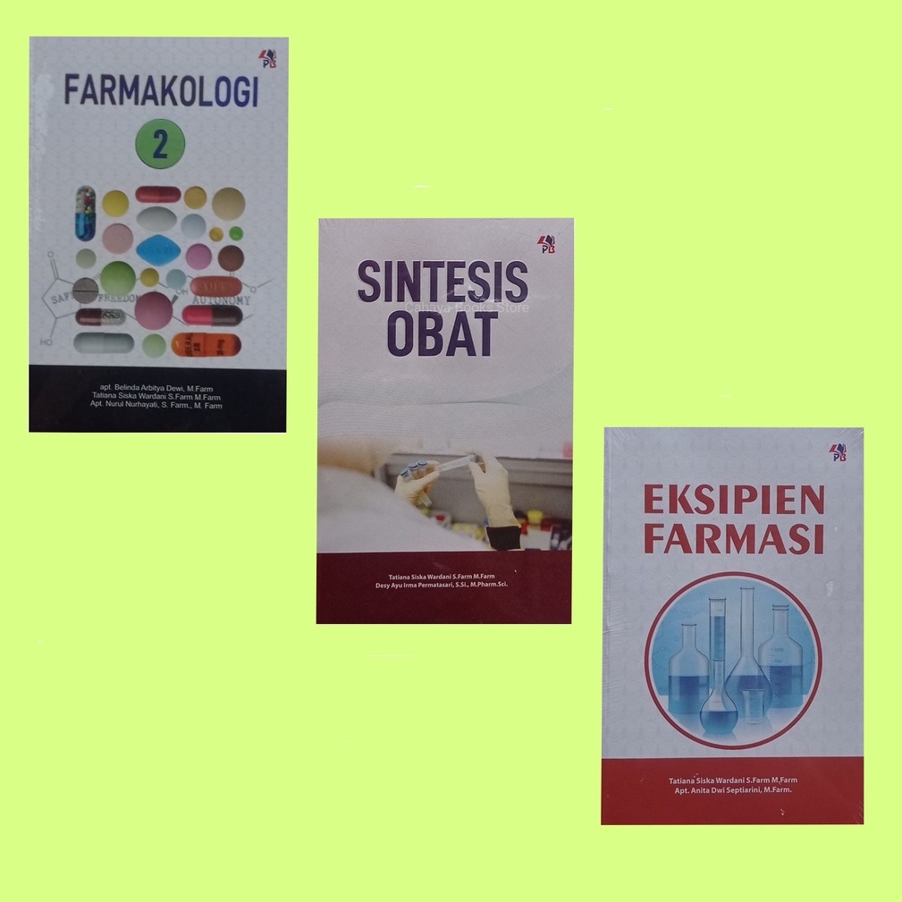 Jual Buku Farmakologi 2 Sintesis Obat Eksipien Farmasi Shopee