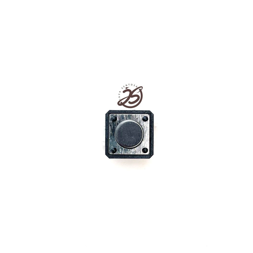 Jual TACTILE SWITCH 12x12x7.5 mm TACT SWITCH PUSH ON BUTTON KAKI 4 ...