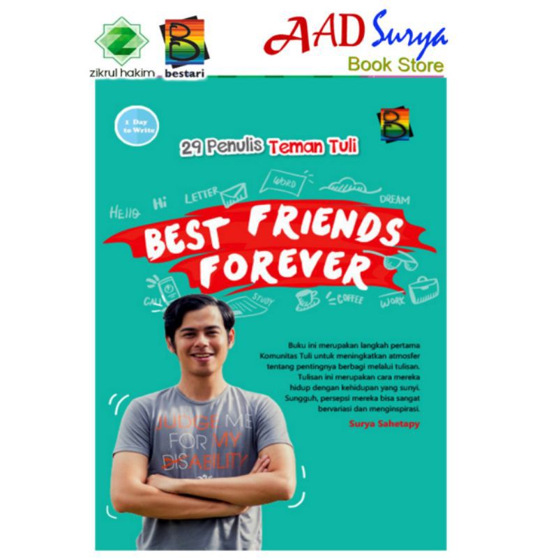 Jual Buku Karya Para Penulis Tuli Best Friends Forever Zikrul Hakim