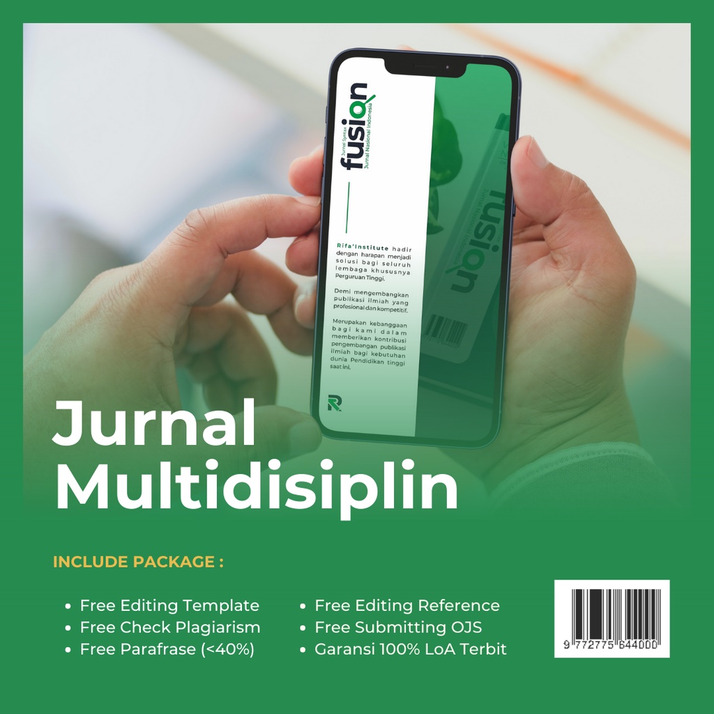 Jual ISSN - FUSION: Jasa Publikasi Jurnal Multidisiplin | Shopee Indonesia