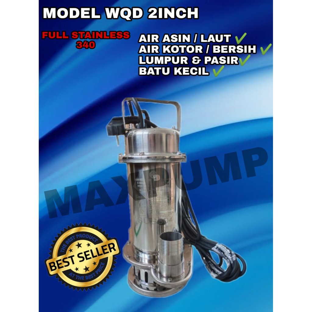 Jual Submersible Water Pump Pompa Air Pompa Air Laut 2in 1hp 220V