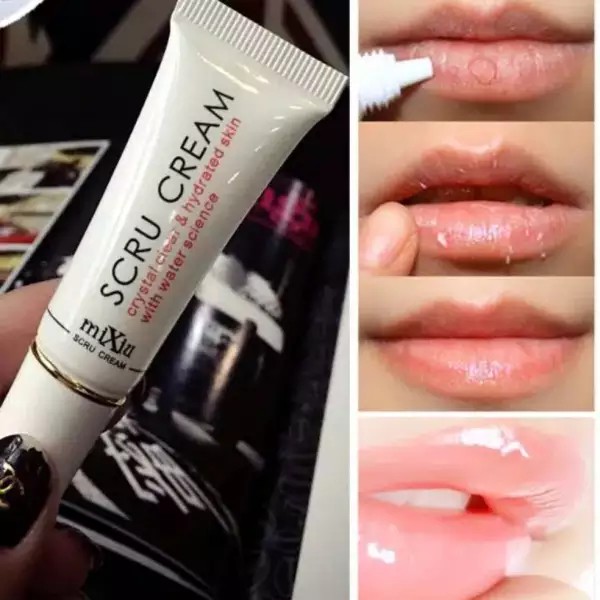 Jual Mixiu Scru Cream / Lip Scrub Exfloating | Shopee Indonesia