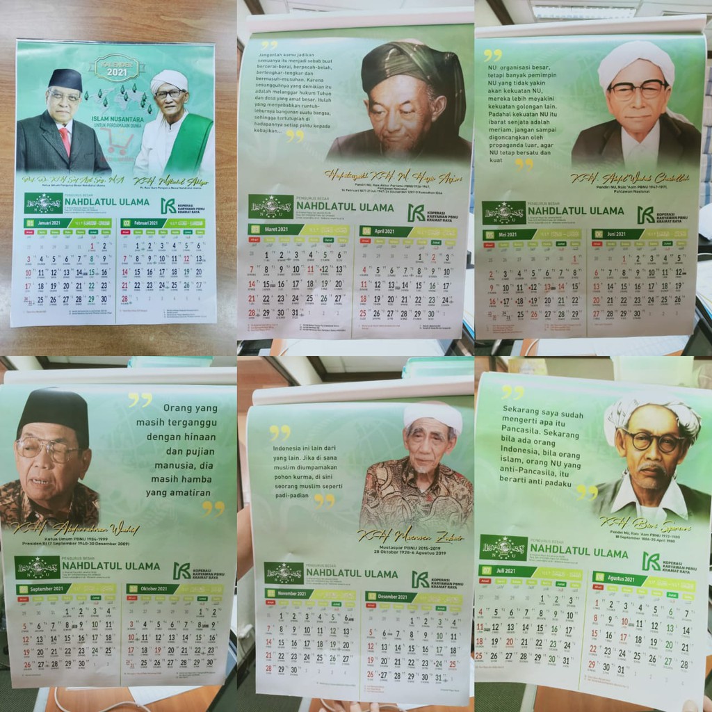 Jual Kalender 2021 NU | Shopee Indonesia