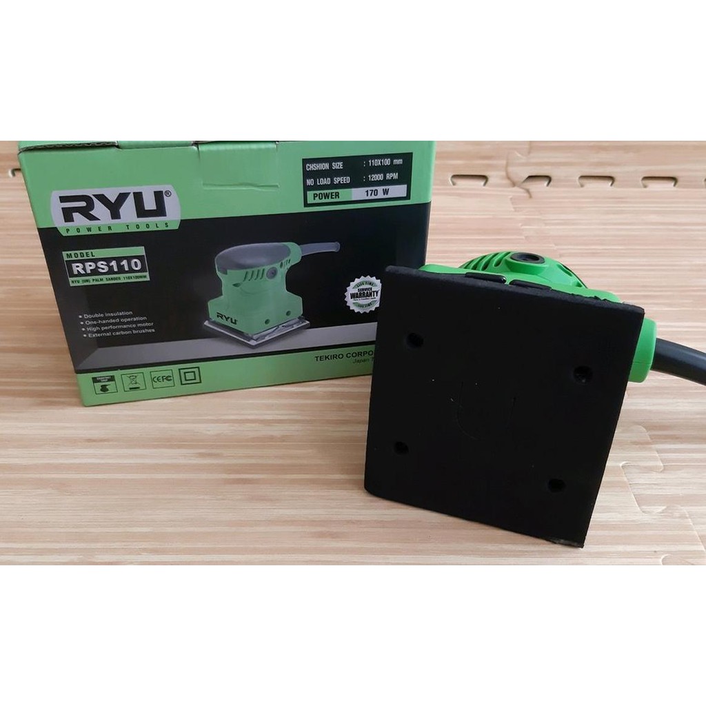 Jual Mesin Amplas Palm Sander Ryu RPS110 Murah | Shopee Indonesia