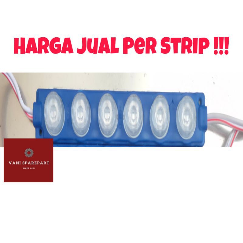 Jual Lampu Led Renteng 6 Mata Putih Biru Modul Module | Shopee Indonesia