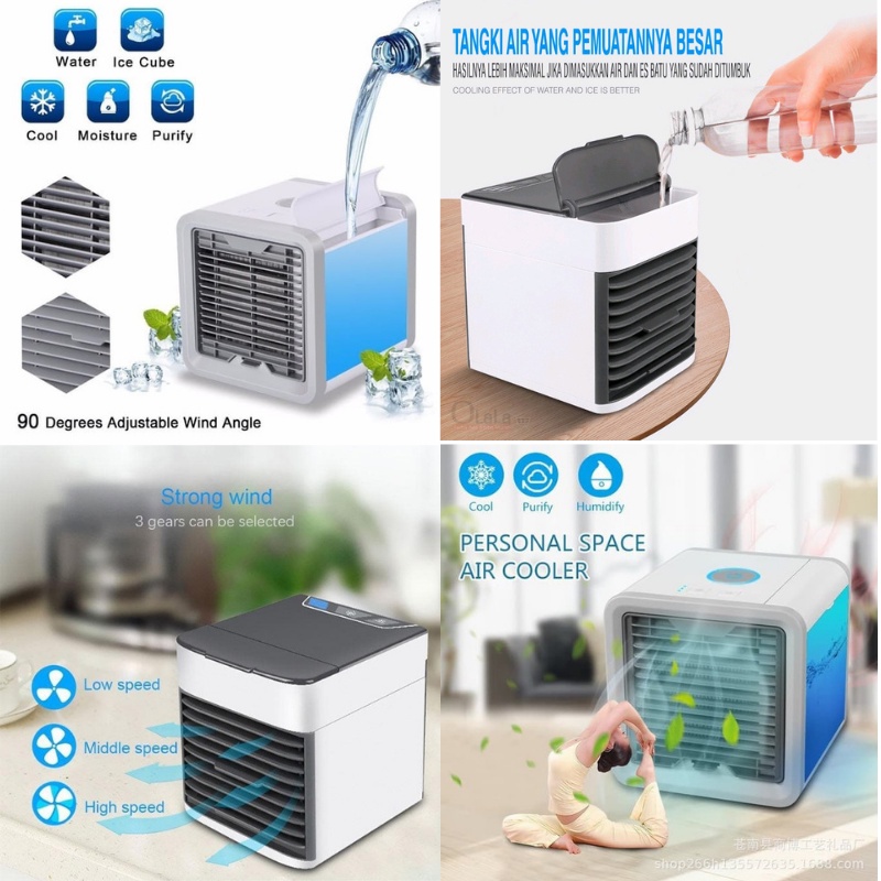 Jual Highquality LFJ2 Air Cooler AC Mini Pendingin AC Portable Praktis Hemat Energi Kipas