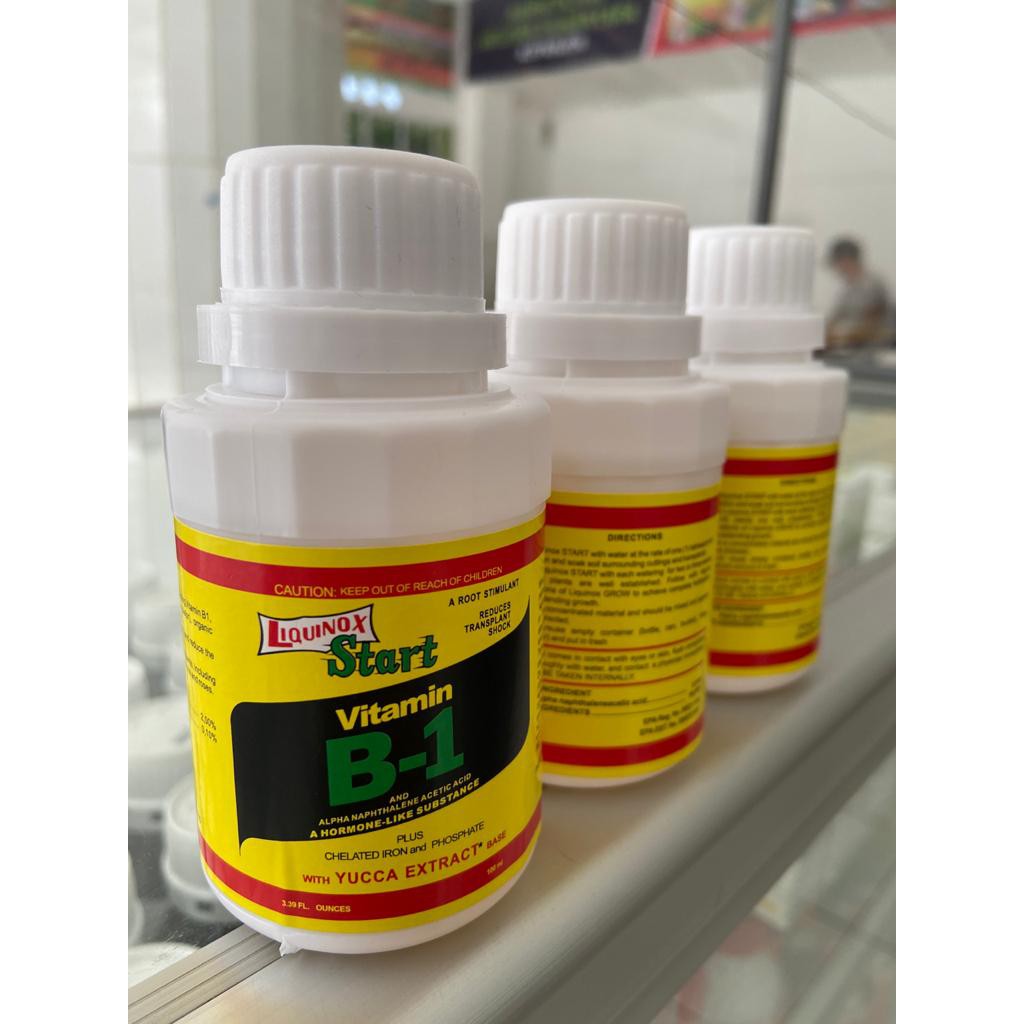 Jual Vitamin B1 Liquinox 100ml Start Pupuk Dan Vitamin Untuk Tanaman ...