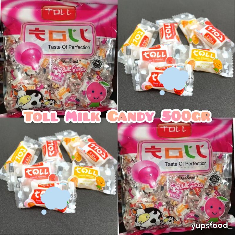 Jual PERMEN SUSU TOLL MILK CANDY HALAL 500GR Shopee Indonesia