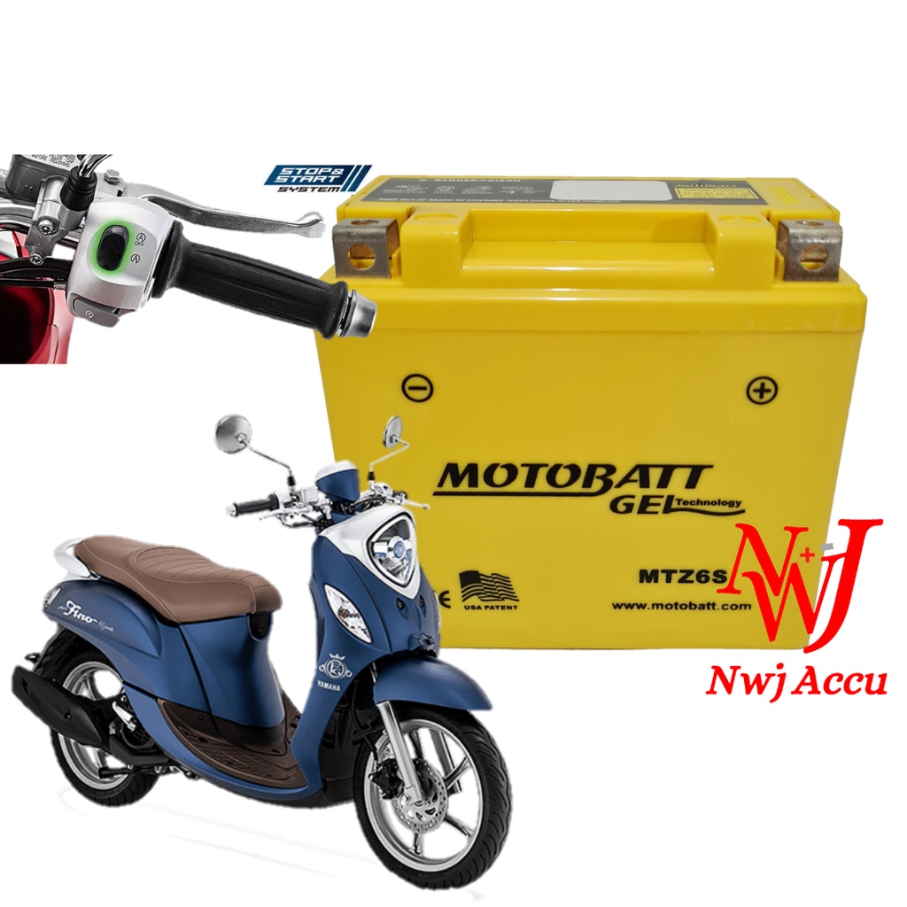 Jual Aki Kering Motor Yamaha Fino 125 Grande Mio M3 AKS SSS Mio GT SSS