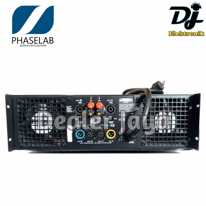Jual Power Ampli Phaselab / Phase Lab NX12000 / NX 12000 2 channel