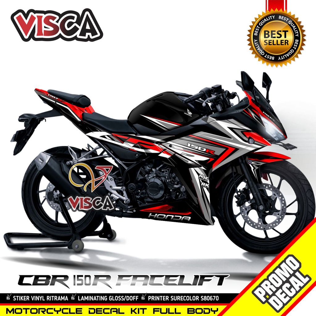 Jual Stiker Cbr 150r Facelift Full Body Decal Cbr 150r Facelift