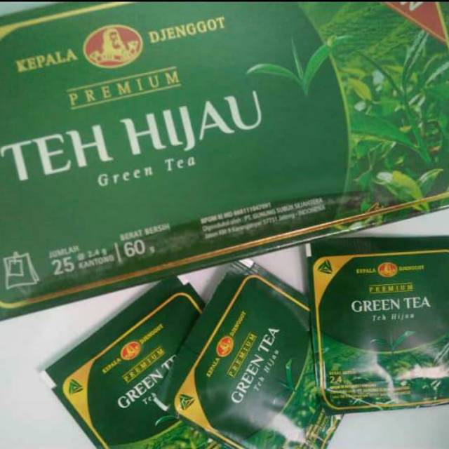 Jual Teh Hijau Kepala Djenggot Celup 25s 60 Gr Shopee Indonesia