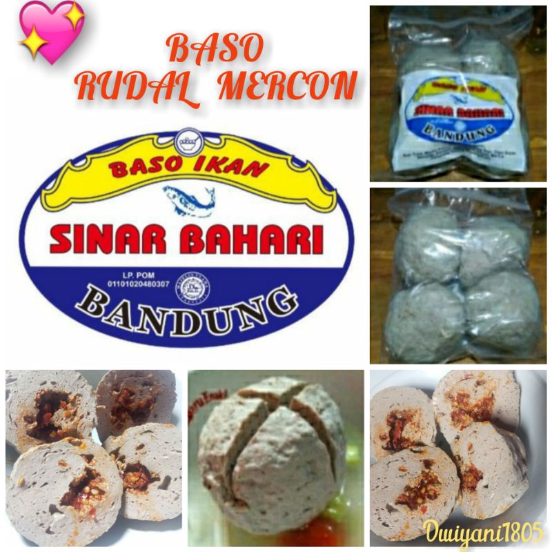 Jual Baso Ikan Rudal Mercon Sinar Bahari ( ada sambel mercon di ...