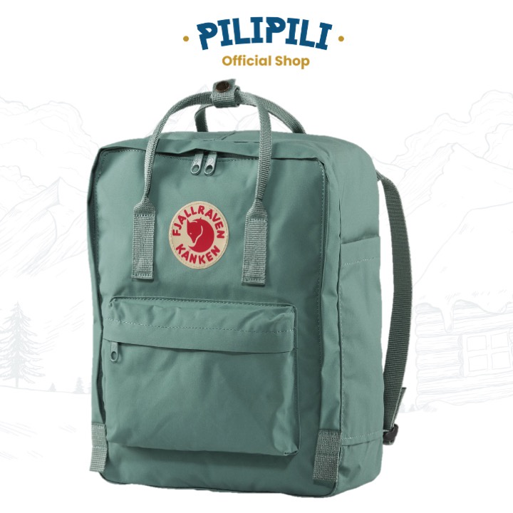 Jual Fjallraven Kanken Classic Frost Green | Shopee Indonesia