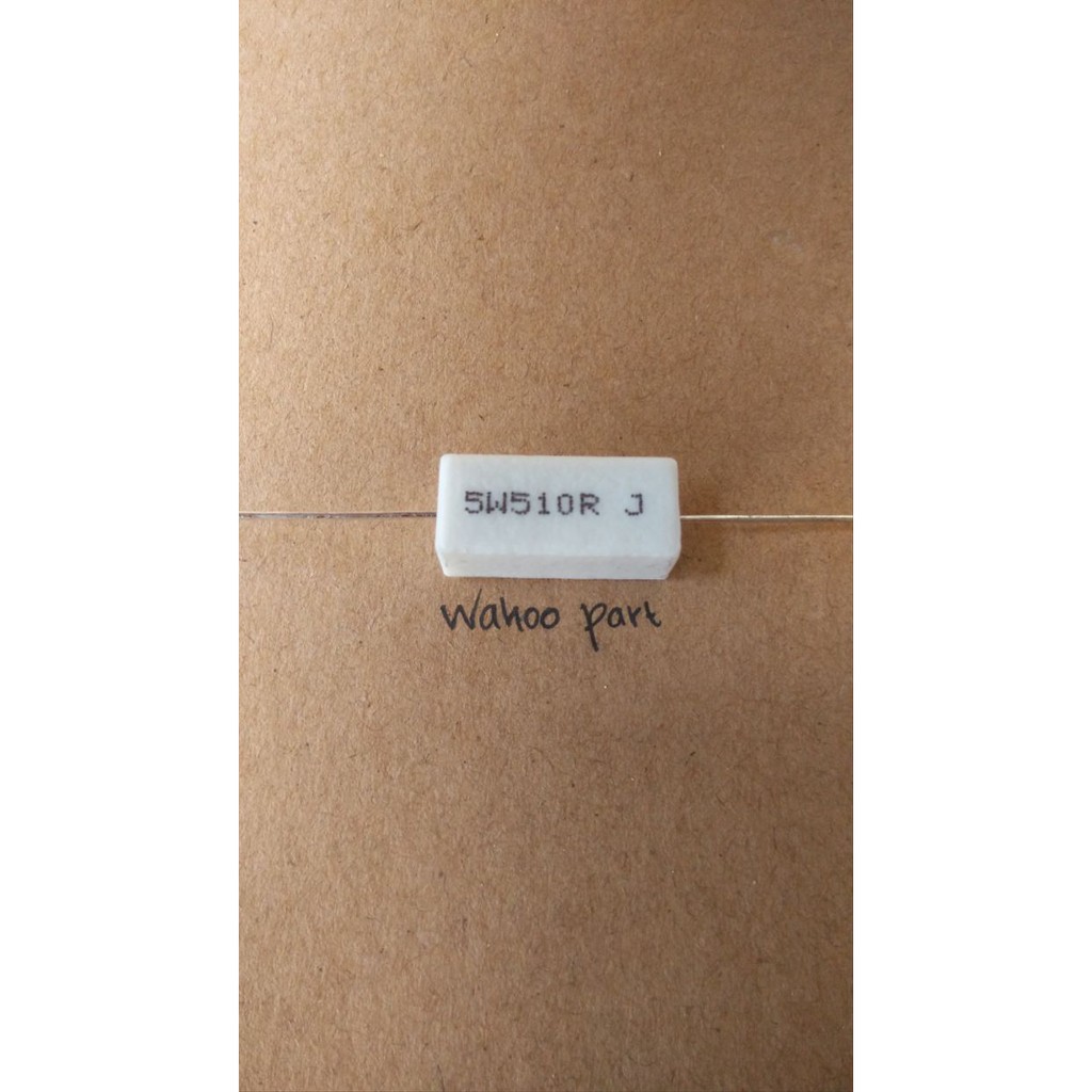 Jual RESISTOR 510 OHM TAIWAN 5 WATT | Shopee Indonesia