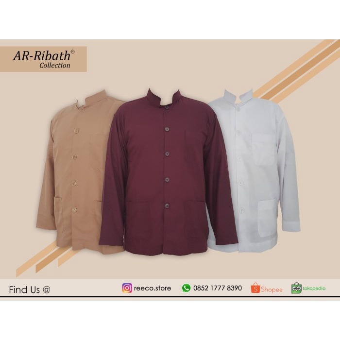 Jual Baju Koko (Premium) Ar-ribath Collections | Shopee Indonesia
