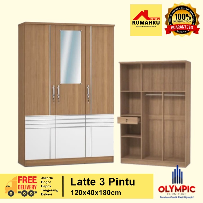 Jual Lemari Pakaian 3 Pintu Lemari Pakaian Minimalis Lemari Pakaian