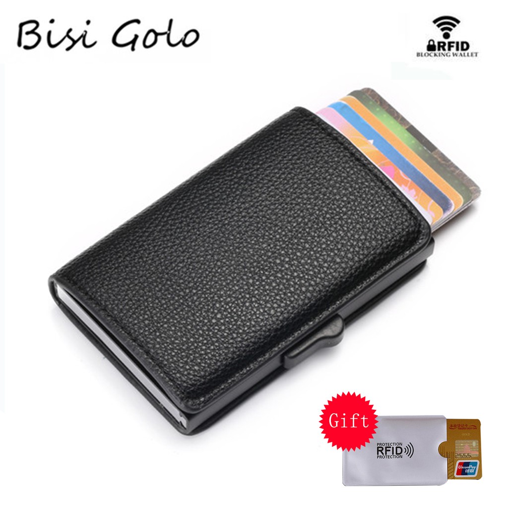 Jual [GRATIS ONGKIR] BISI GORO New Arrival Soft Leather Wallet RFID ...