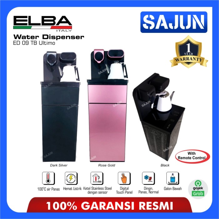 Jual ELBA Water Dispenser Bottom Load ED09TB ULTIMO Galon Bawah dengan