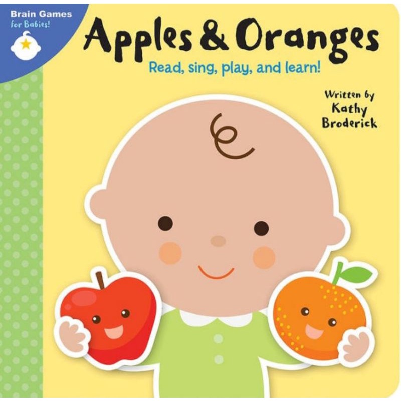 Jual buku import anak original apples oranges read sing play