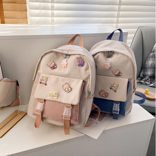 tas ransel mini aesthetic ala cewe-cewe korea