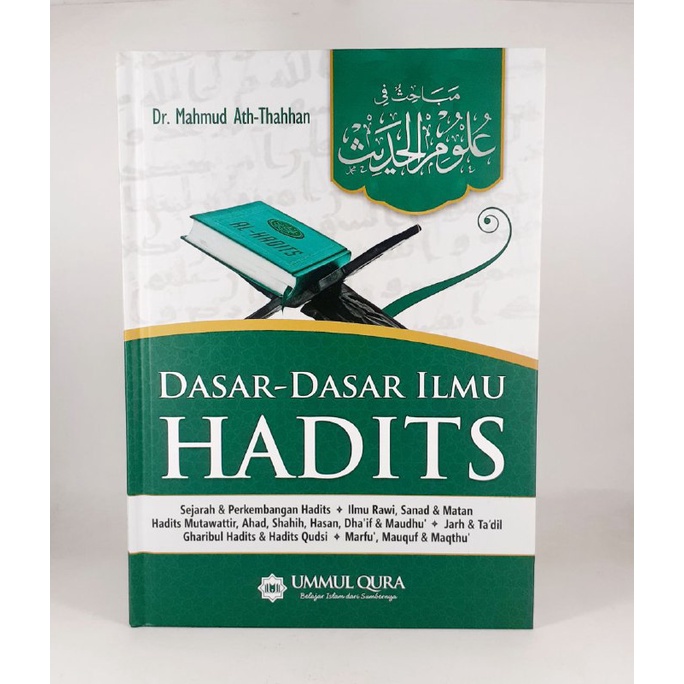 Jual Buku DASAR-DASAR ILMU HADITS - Ilmu Musthalah Al-Hadits - Ummul ...