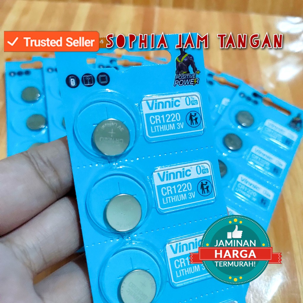 Jual BATEREI CR1220 CR 1220 ORIGINAL 100% | Shopee Indonesia