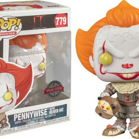 Jual Funko Pop Movie- IT Chapter Two-Pennywise With Beaver Heart ...