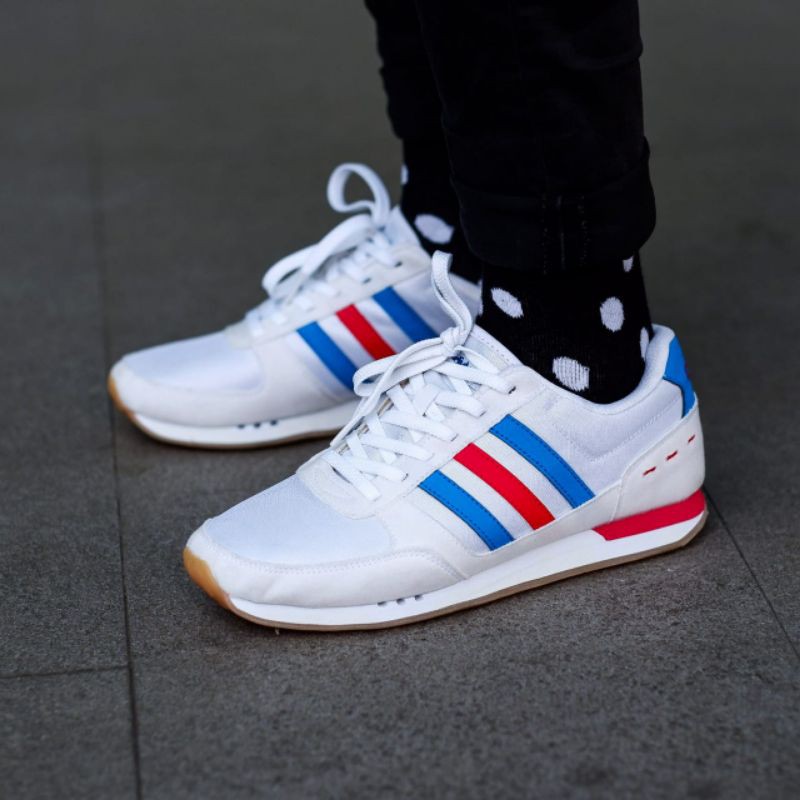 Adidas neo city racer white best sale