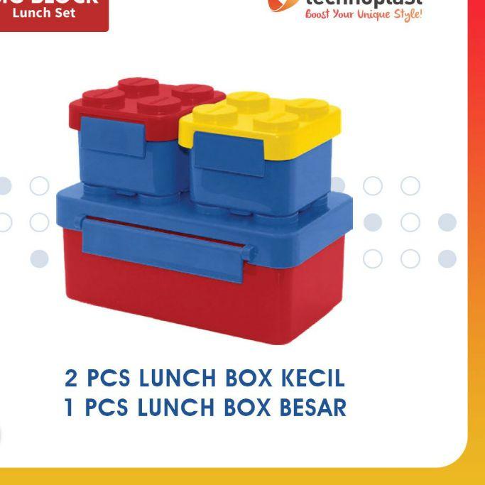 Jual Termurah Dan Terbaik BIG BLOCK LUNCH SET BAG / TEMPAT MAKAN SET ...