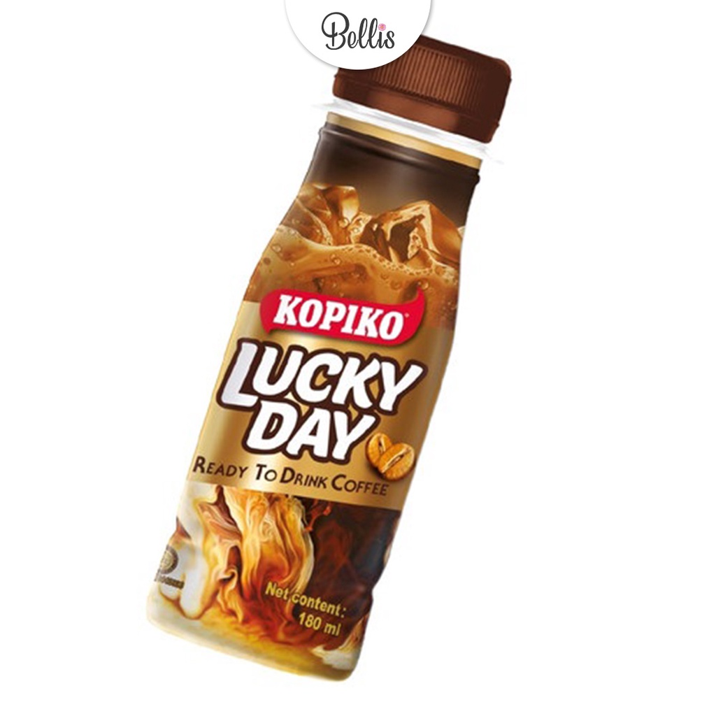 Jual Minuman Kopiko Lucky Day Thai Coffee Drink Kopi Susu Botol 180 ml