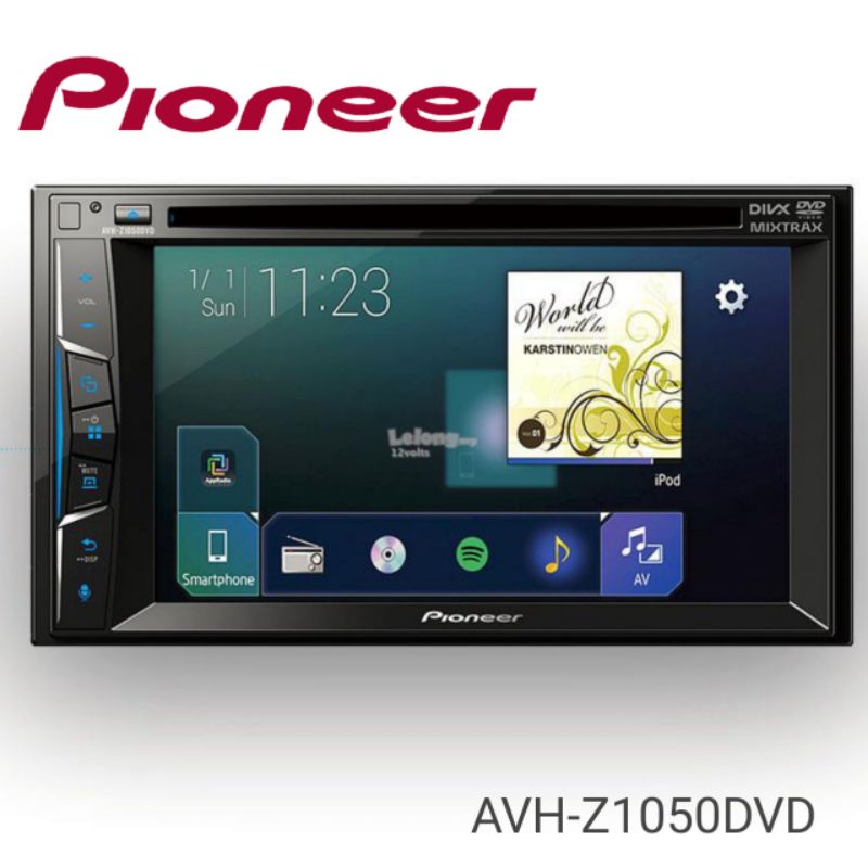  Jual Pioneer AVH-Z1050DVD Double Din Pioneer 6,2inchi DVD-USB-AUX Bildidee 