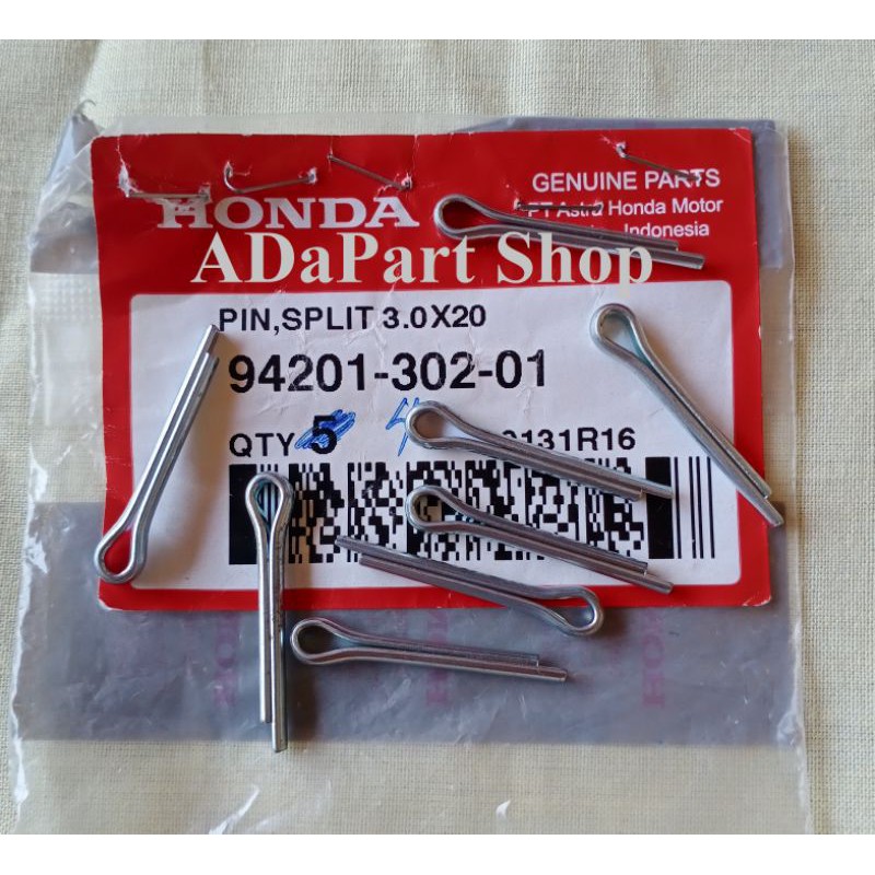 Jual Paku Pin Cotter 3.0mm As Roda Honda Astrea Ori AHM | Shopee Indonesia