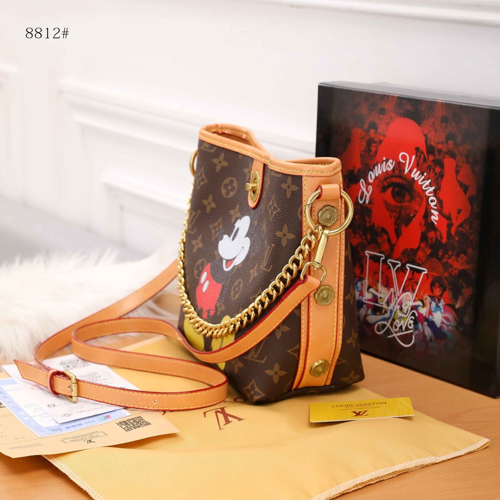 Louis Vuitton x Disney Monogram Shoulder Bag 8812 – TasBatam168