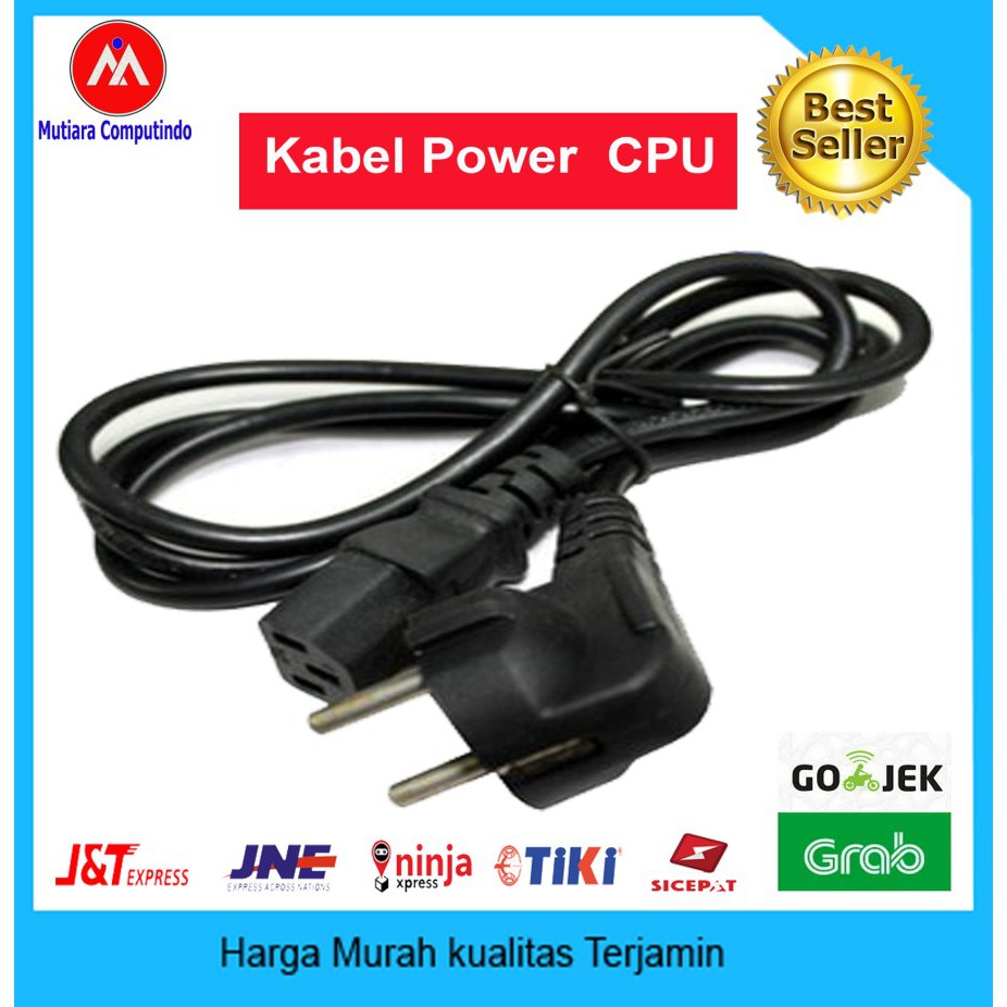 Jual KABEL POWER BUAT CPU KE LISTRIK KUALITAS BAGUS DAN TEBAL | Shopee ...