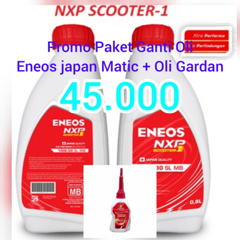 Jual Paket Oli Mesin Eneos dan Oli Gardan Murah Meriah promo sale