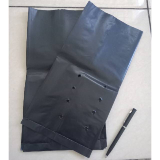 Jual Polybag 35x35 cm, isi 10 Pcs Pot Plastik Polibag Polibek Polibeg ...