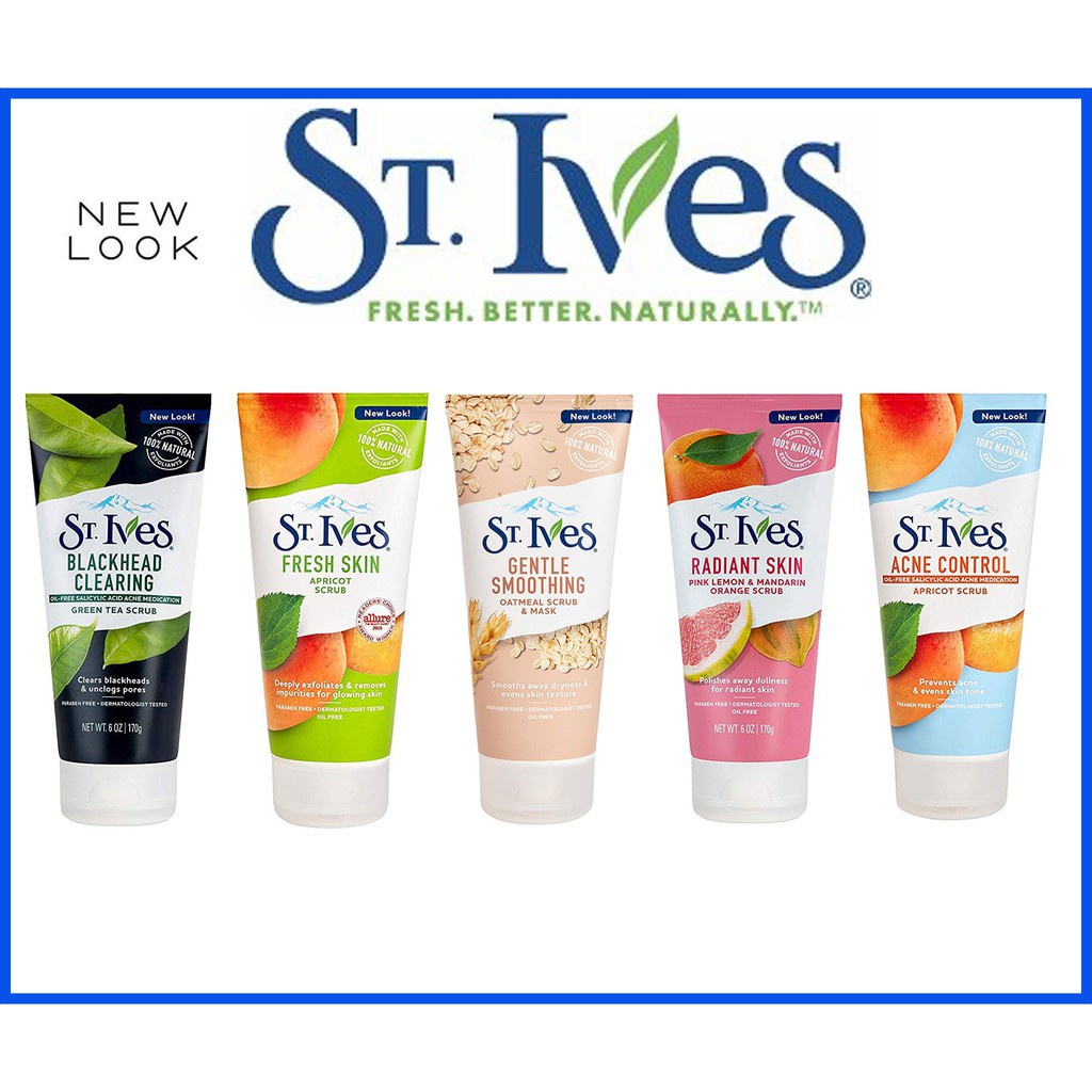 Jual St Ives Face Scrub Series Shopee Indonesia