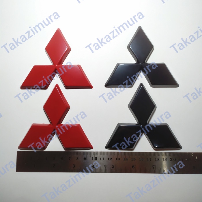 Mitsubishi Front Emblem Badge Replacement – Chrome Logo For Mirage 2016-2021