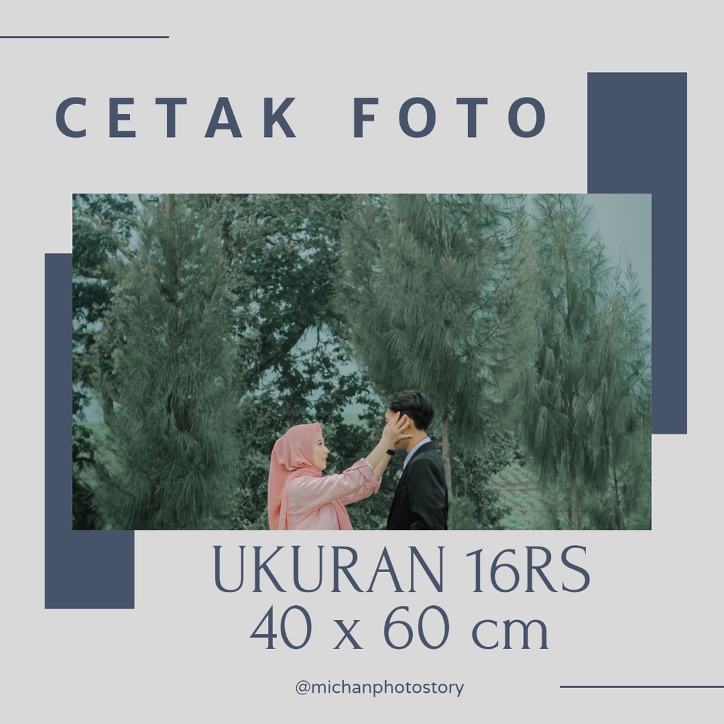 Jual CETAK UKURAN 16RS - CETAK FOTO MESIN FUJIFILM - CETAK FOTO