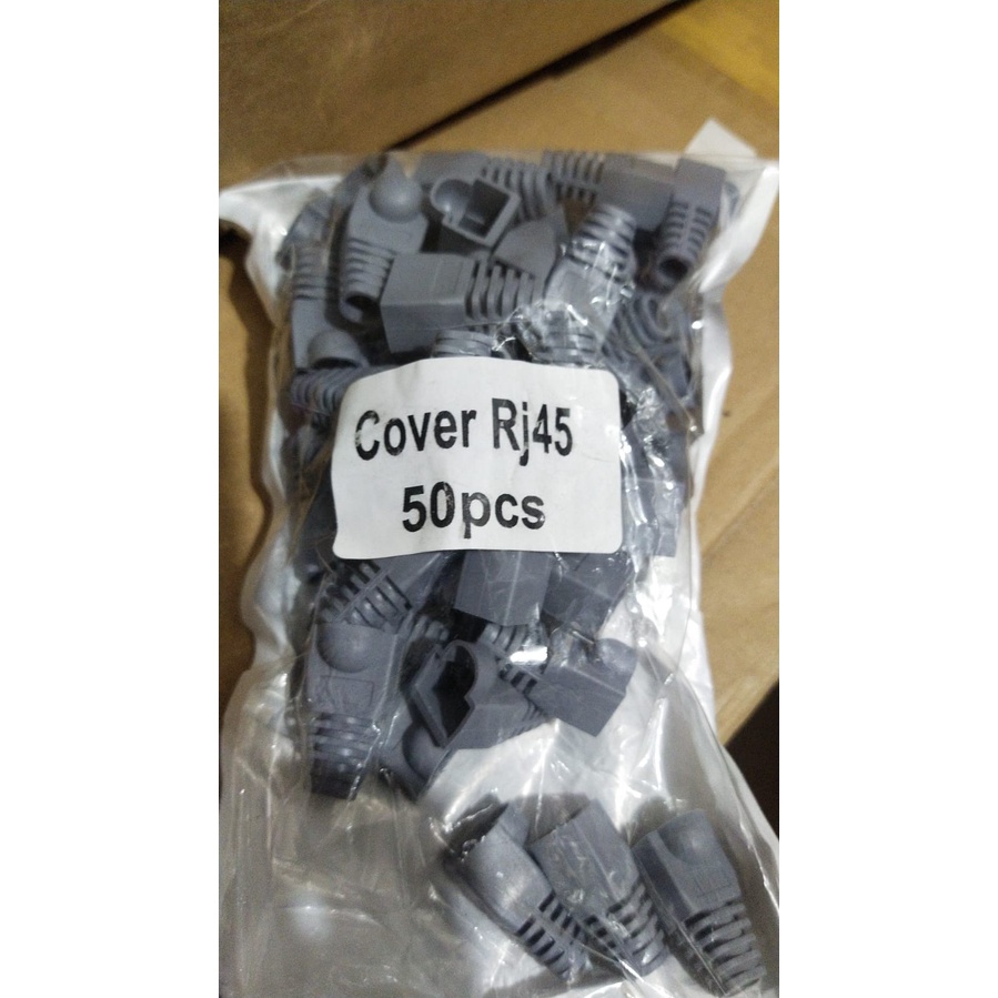 Jual Plug boot Plug booth Karet pelindung RJ45 Kabel LAN -[50pcs ...