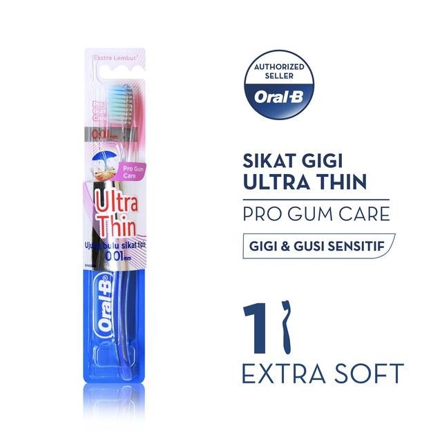 Jual Oral-B Sikat Gigi Ultra Thin Pro Gum Care 1s | Shopee Indonesia