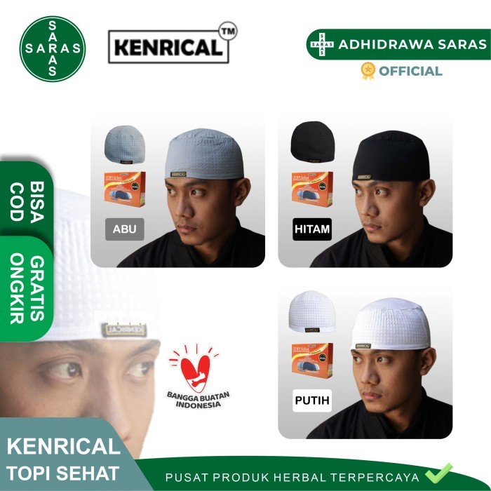 Jual Peci - Topi Sehat Kenrical Original Peci Kesehatan Asli Dewasa Dan ...