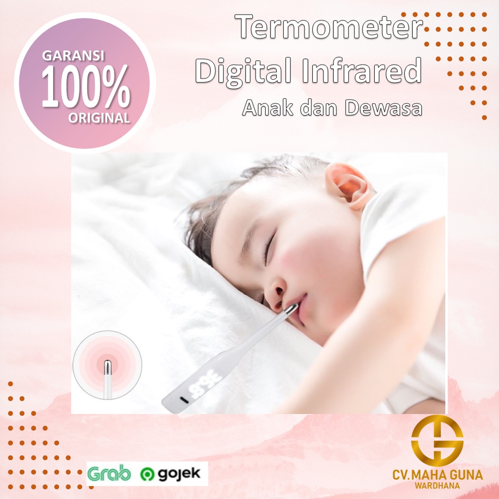 Jual Termometer Digital Infrared Anak dan Dewasa FREE 2 Battery