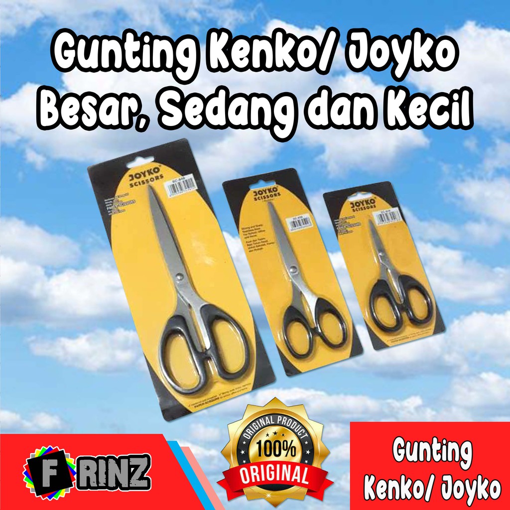 Jual Atk Gunting Besar Sedang Kecil Scissor Pemotong Shopee