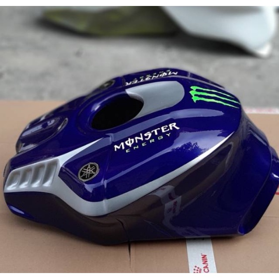 Jual Cover tanki r15 v2 model R1 Kondom tangki R15 v2 Movistar Biru ...